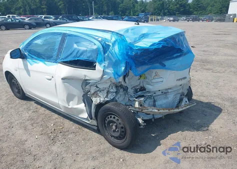 2017 Mitsubishi Mirage Es z USA, uszkodzony, nr VIN ML32A3HJ6HH017860
